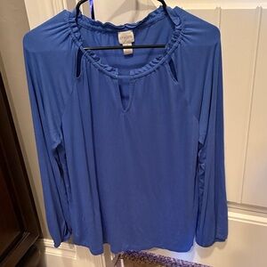Chico's Vibrant Blue Blouse